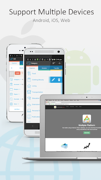 Скриншот приложения AndroMoney Pro — скриншот 2