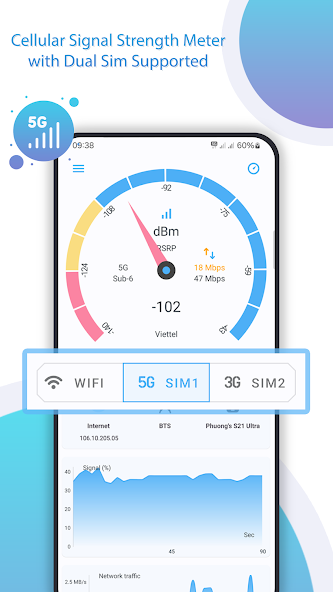 Скриншот приложения Net Signal Pro — скриншот 2