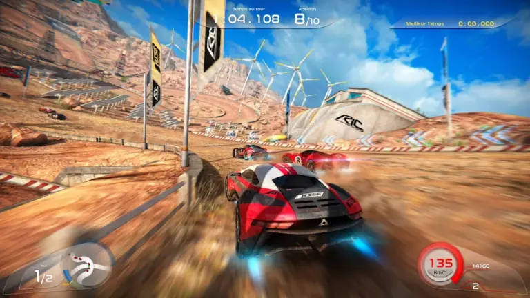 Скриншот приложения Rise: Race The Future — скриншот 1
