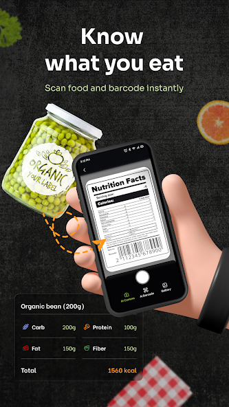 Скриншот приложения AI Scan Nutrition: Calories — скриншот 2