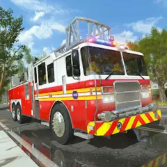 Fire Truck Firefighter Squad