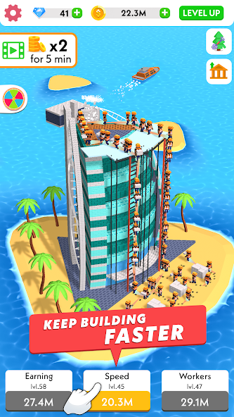 Скриншот приложения Idle Construction 3D — скриншот 2