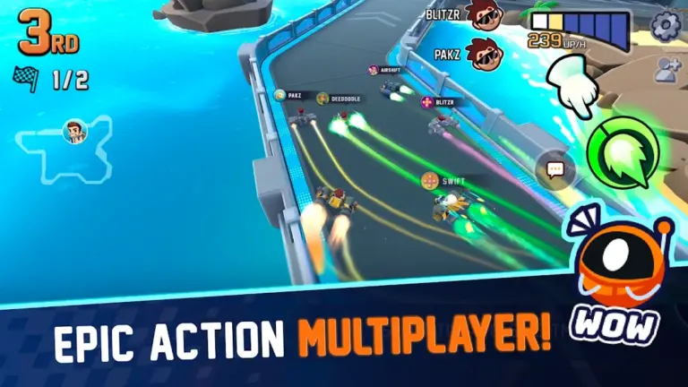 Скриншот приложения Jetpack Joyride Racing — скриншот 2