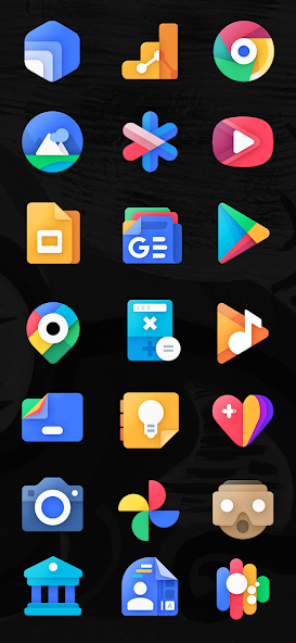 Скриншот приложения Moxy Shapeless Icons — скриншот 1