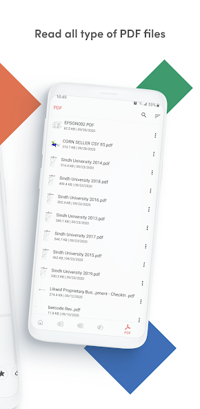 Скриншот приложения Office Reader - PDF,Word,Excel — скриншот 2