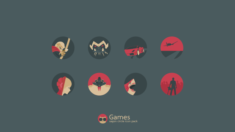 Скриншот приложения Sagon Circle: Dark Icon Pack — скриншот 2