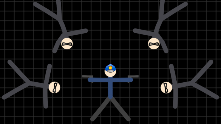 Скриншот приложения Stickman Warriors — скриншот 1