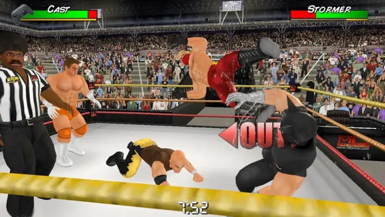 Скриншот приложения Wrestling Empire — скриншот 1
