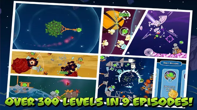 Angry Birds Space — скриншот 1