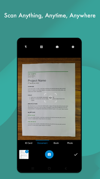 Скриншот приложения Document Scanner — скриншот 1