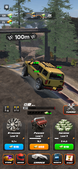 Скриншот приложения Drive 2 Climb: Offroad 4x4 — скриншот 1
