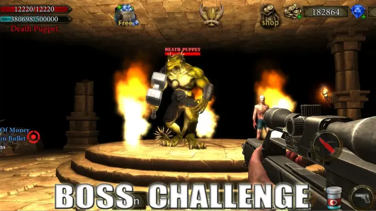 Скриншот приложения Dungeon Shooter : Dark Temple — скриншот 2
