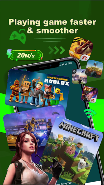 Скриншот приложения Gamers VPN — скриншот 1