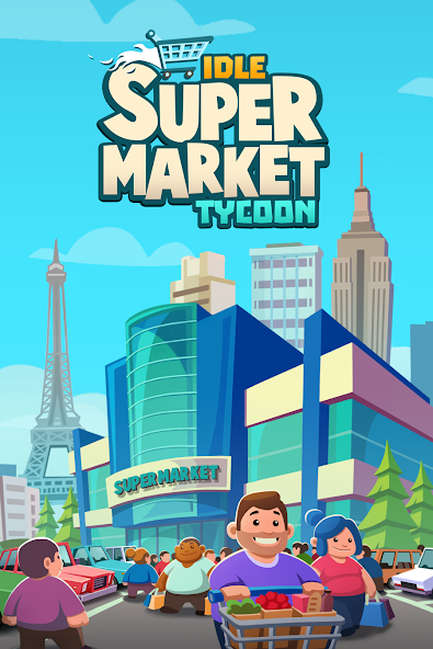 Скриншот приложения Idle Supermarket Tycoon — скриншот 1
