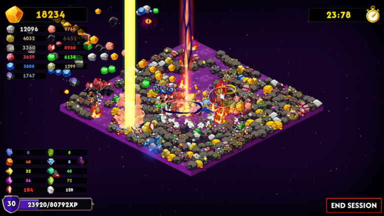 Скриншот приложения Keep on Mining! - Worlds — скриншот 1
