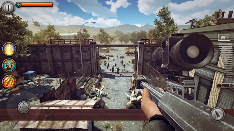 Скриншот приложения Last Hope Sniper 2: Zombie War — скриншот 1