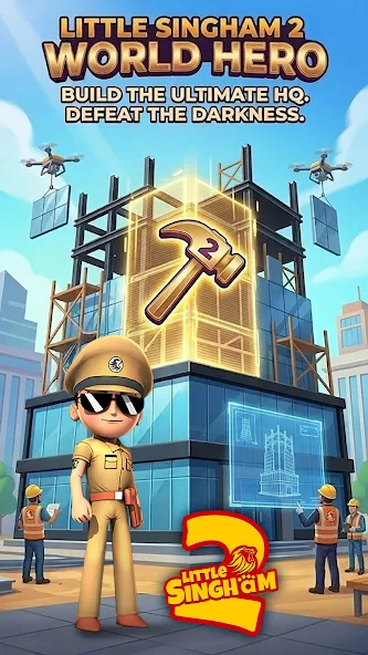Скриншот приложения Little Singham 2: World Hero — скриншот 2