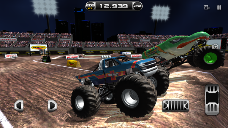 Скриншот приложения Monster Truck Destruction — скриншот 1