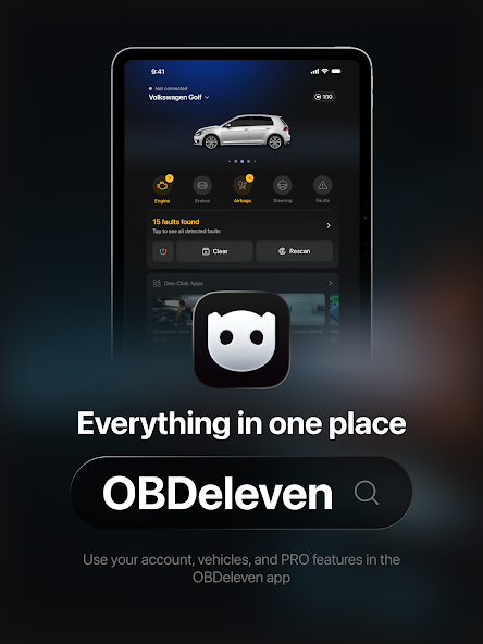 Скриншот приложения OBDeleven VAG — скриншот 2
