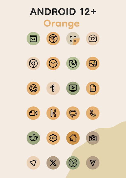 Скриншот приложения Pix Material Expressive Icons — скриншот 2