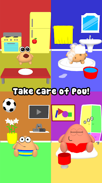 Скриншот приложения Pou 3D — скриншот 1