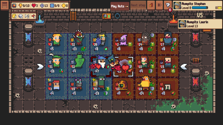 Скриншот приложения Tiny Auto Knights — скриншот 1