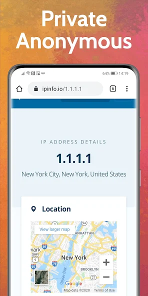 Скриншот приложения UPX Private Proxy Browser — скриншот 1