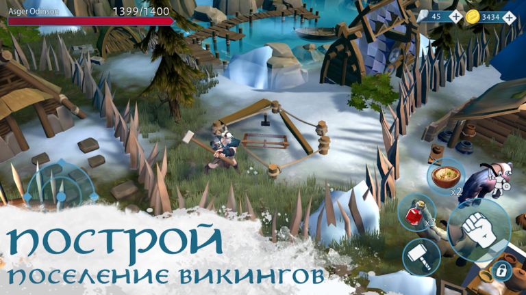 Скриншот приложения Vinland Tales — скриншот 2