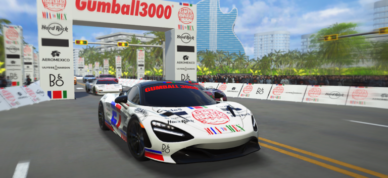 Скриншот приложения Gumball 3000: World Tour Race — скриншот 1
