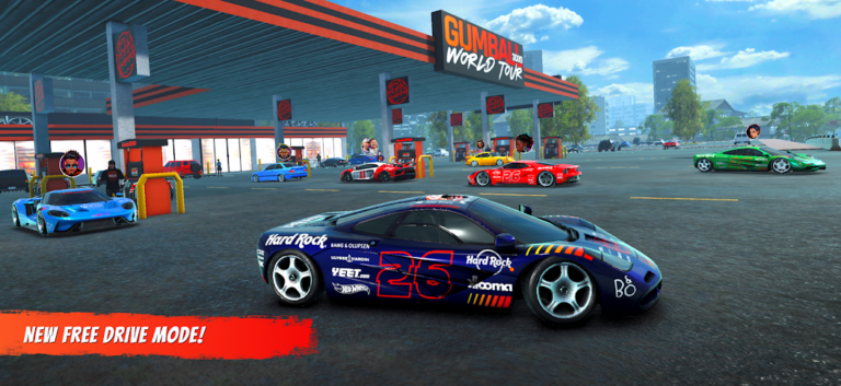 Скриншот приложения Gumball 3000: World Tour Race — скриншот 2
