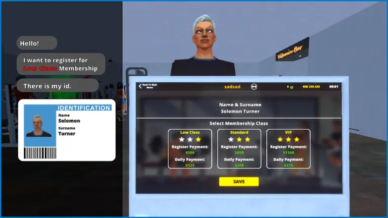 Скриншот приложения Gym Simulator 26 — скриншот 1