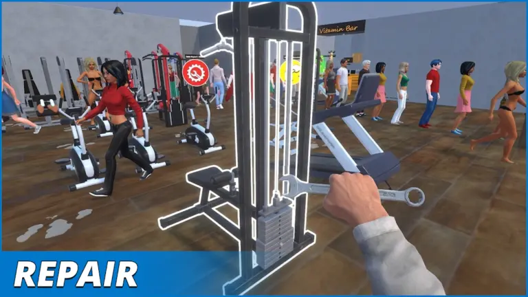 Скриншот приложения Gym Simulator 26 — скриншот 2