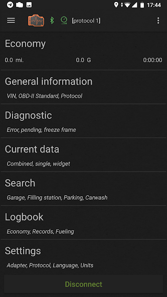 Скриншот приложения inCarDoc PRO — скриншот 1