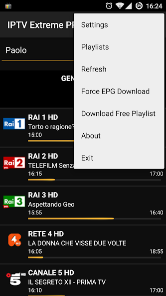 Скриншот приложения IPTV Extreme Pro — скриншот 2