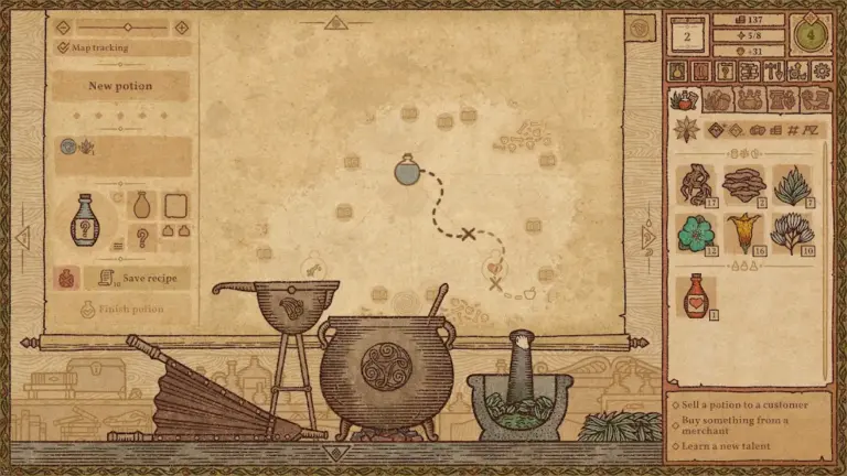 Скриншот приложения Potion Craft — скриншот 1