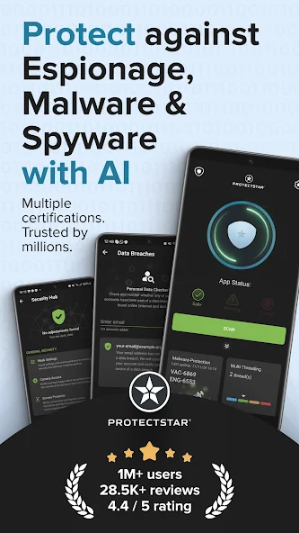 Скриншот приложения Antivirus AI — скриншот 1