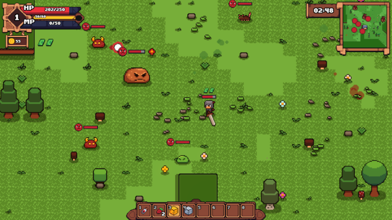 Скриншот приложения DunHero: Action Roguelike — скриншот 1