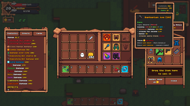 Скриншот приложения DunHero: Action Roguelike — скриншот 2