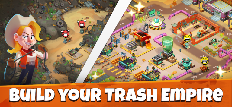 Скриншот приложения Idle Junkyard Tycoon: Be Rich! — скриншот 2