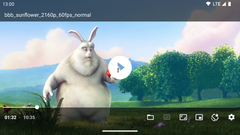 Скриншот приложения Just Video Player — скриншот 1