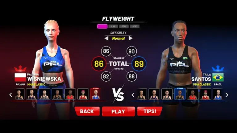 Скриншот приложения MMA Clash: PFL — скриншот 1