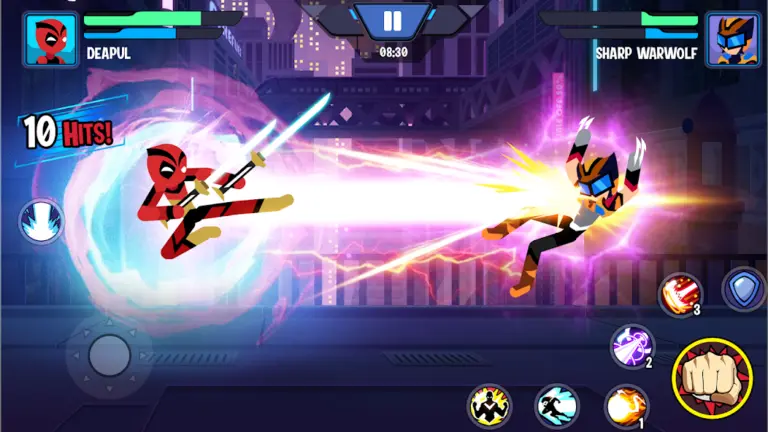 Скриншот приложения Stickman Heroes: Battle of God — скриншот 1