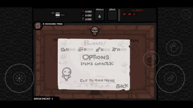 Скриншот приложения The Binding of Isaac: Mobile — скриншот 1
