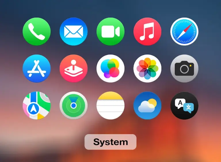Скриншот приложения iPear Pro - Icon Pack (Round) — скриншот 2