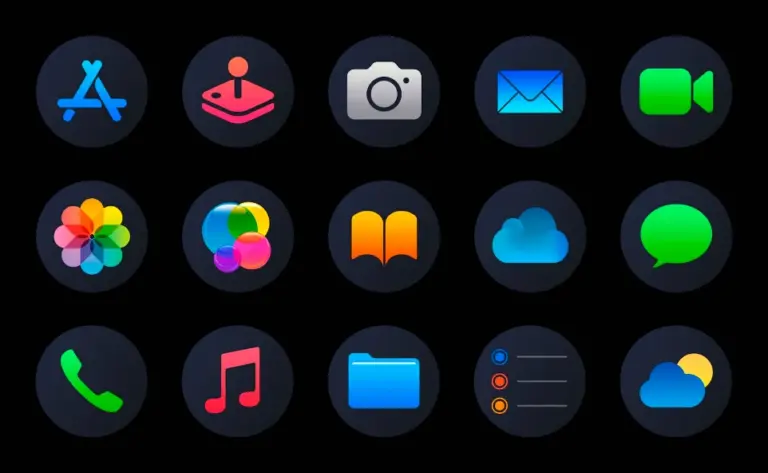 Скриншот приложения iPlum - Icon Pack (Round) — скриншот 2