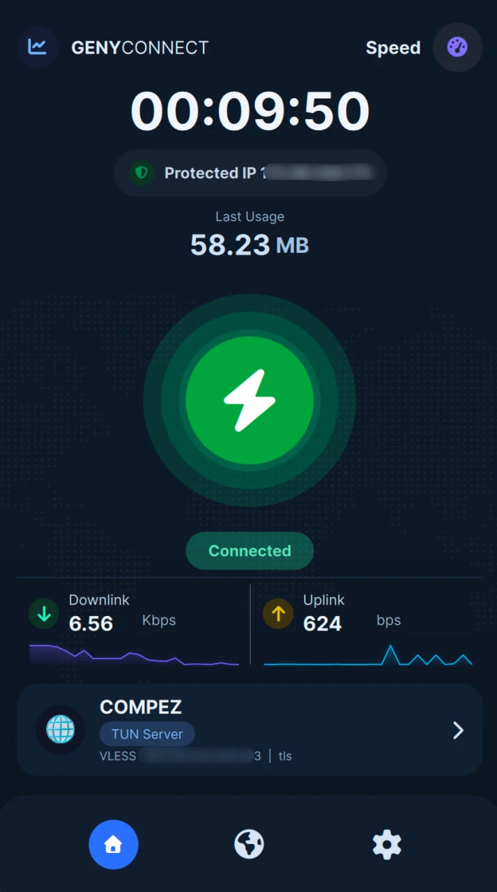 Скриншот приложения GenyConnect — скриншот 1