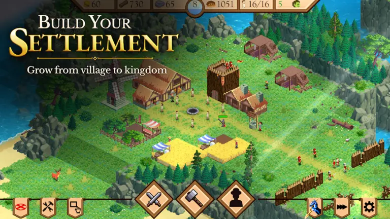 Скриншот приложения Norse Expansion Medieval RTS — скриншот 2