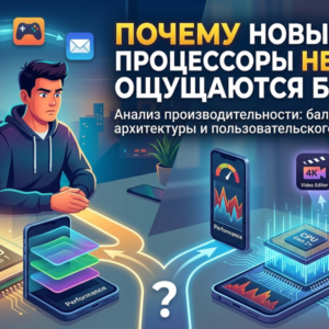 Почему новые процессоры не всегда ощущаются быстрее старых