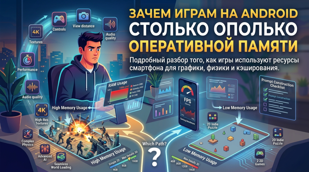 Зачем играм на Android столько оперативной памяти