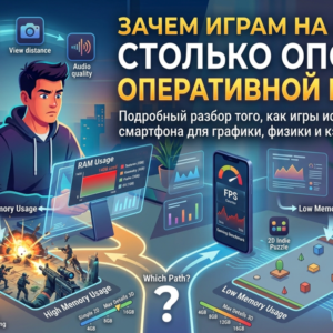 Зачем играм на Android столько оперативной памяти